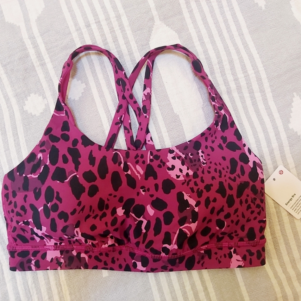 NWT Lululemon Energy Sports Bra - Size 6